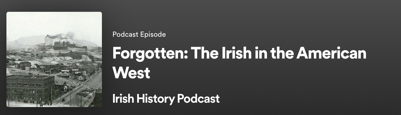 University Press of Colorado - Alan Noonan on the Irish History Podcast