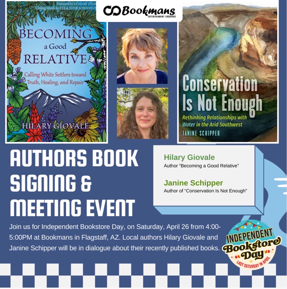 University Press of Colorado - Celebrate INDEPENDENT BOOKSTORE DAY with Janine Schipper at Bookmans!